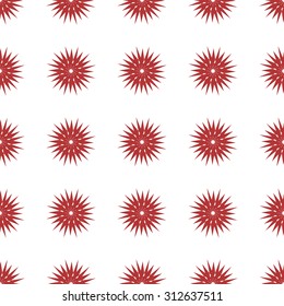 Vector seamless pattern with twelve-pointed star collection. Modern stylish texture. Repeating geometric. 