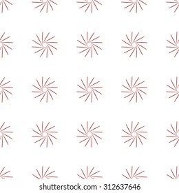 Vector seamless pattern with twelve-pointed star collection. Modern stylish texture. Repeating geometric. 