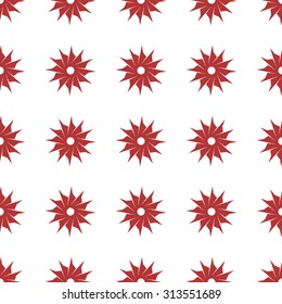 Vector seamless pattern with twelve-pointed star collection. Modern stylish texture. Repeating geometric. 