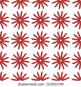 Vector seamless pattern with twelve-pointed star collection. Modern stylish texture. Repeating geometric. 