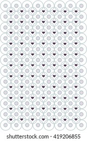 Vector seamless pattern. Seamless vintage pattern.. 
