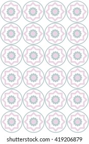 Vector seamless pattern. Seamless vintage pattern.. 