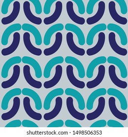 Vector Seamless Pattern. Vintage decorative elements. Abstract background. Endless texture can be used for wallpaper, pattern fills, web page background