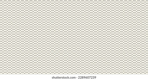 Vector seamless pattern. vintage style texture with monochrome trellis. Repeating geometric grid. Simple graphic design.