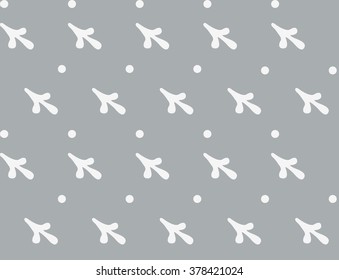 Vector seamless pattern. Vintage stylish texture. Repeating abstract monochrome background
