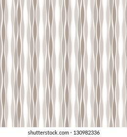 Vector seamless pattern with wavy stripes. Modern stylish texture. Repeating pastel background