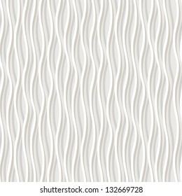 Vector seamless pattern with wavy stripes. Modern stylish texture. Repeating pastel background