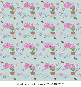 Vector seamless pattern. Weaving Pattern square more frequent, Vector seamless pattern. Modern stylish texture. Trendy graphic design for out clothes test equipment, interior, wallpaper flowers.