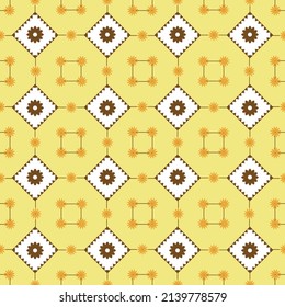 Vector seamless pattern. Weaving Pattern square more frequent, Vector seamless pattern. Modern stylish texture. Trendy graphic design for out clothes test equipment, interior, wallpaper yellow 