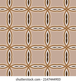 Vector seamless pattern. Weaving Pattern square more frequent, Modern stylish texture. Trendy graphic design for out clothes test equipment, interior, wallpaper oracle brown