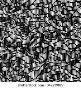 vector seamless pattern witch sketch texture