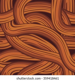 Vector seamless pattern. wood texture for game background