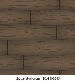 Vector seamless pattern of wooden planks.
