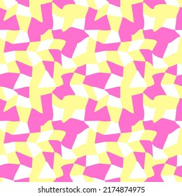 Vector seamless pattern of Y2K in Retro style. Vintage Psychedelic. Groovy curvy. Happy Positive. 70s, 80s, 90s vibes. Hypnotic pattern.
Repeat print. Groovy hippie chessboard pattern.