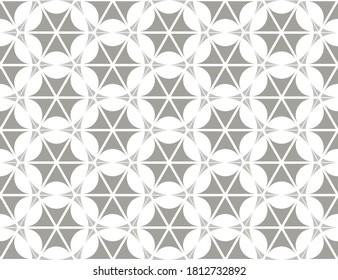 Vector seamless pattern.Abstract geometric frame, vector illustration.