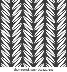 Vector seamless pattern.Modern stylish texture.Black and white
