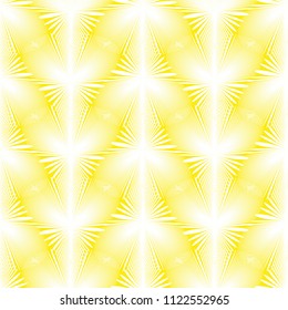 Vector seamless pattern.Modern stylish texture.White and yellow