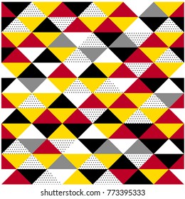 Vector seamless patterns, background of Masquerade, carnival. 