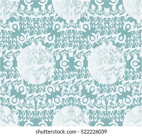 vector seamless patterns beautiful Oriental motifs