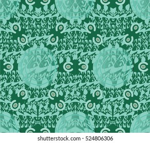 vector seamless patterns beautiful Oriental motifs