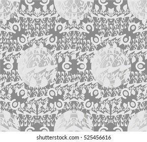 vector seamless patterns beautiful Oriental motifs