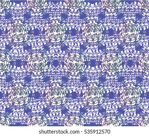 vector seamless patterns beautiful Oriental motifs. patterns