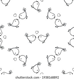 
Vector seamless patterns with birds for Easter and other users. Baby design paterns