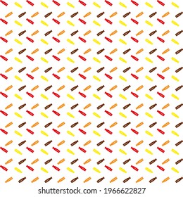 Vector of seamless patterns design with abstract shape in flat style. Can be use for wallpaper and texture background