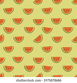 vector seamless patterns with fruits. Trendy hand drawn textures. Modern abstract design for paper, cover, fabric, interior decor and other users.