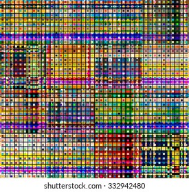 Vector seamless patterns. Modern stylish texture. Repeating geometric tiles and lines.