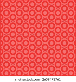 Padrões de vetor sem emenda. Cor vermelha. A textura sem fim pode ser usada para impressão em tecido e papel ou para scrapbooking.