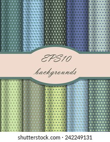 Vector of Seamless Patterns set. eps 10