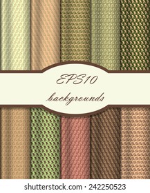 Vector of Seamless Patterns set. eps 10