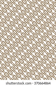 vector seamless patterns (tiling). Endless texture can be used for wallpaper, pattern fills, web page background,surface textures. Set of monochrome geometric ornaments.