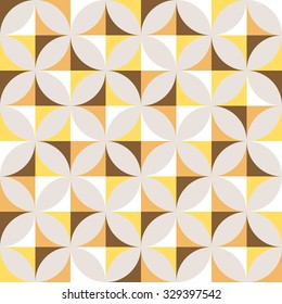 Vector seamless patterns. Trendy geometric texture. Modern textile. 