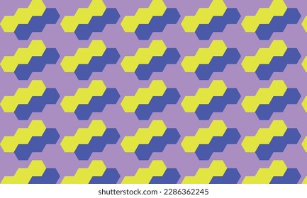 Vector vector seamless pattren polygon 