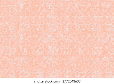 Vector Formas redondeadas orgánicas sin mareo rosa y blanco patrón de espuma Sensación de fondo abstracto