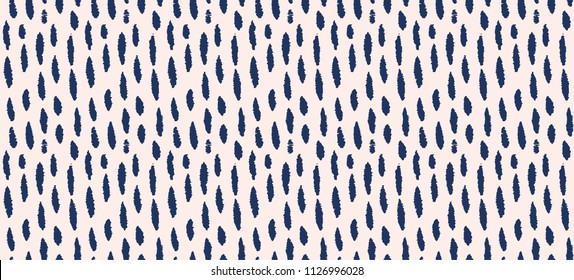Vector seamless polka dot and drop pattern. Vector shibori print. Seamless hand drawn pattern. Ink textured japanese background. Modern batik wallpaper tile. Watercolor endless backdrop.