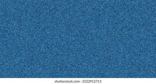 Vector sin fisuras fondo realista de pantalones vaqueros azules ricos oscuros. Textura de mezclilla realista