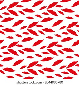 Patrón sencillo de líneas onduladas de la mano roja de la incandescencia del vector. EPS10