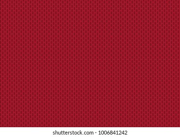 Vector Seamless Red Sports Wear Irregular Rounded Lines Halftone Transition Abstract Background Pattern