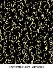 Vector. Seamless Renaissance Wallpaper
