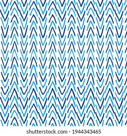 Vector seamless repeating herringbone sketch pattern. Classic ornament of ink scrawl. A hand-drawn pattern of rough lines. Template for print on fabric, paper, wallpaper design, packaging, bed linen