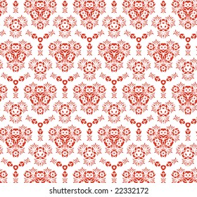 vector seamless retro background