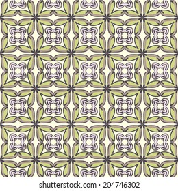 Vector seamless retro pattern 
