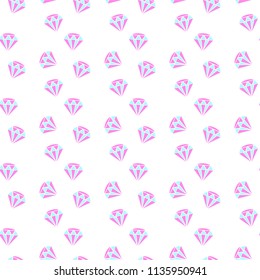 Vector seamless retro pattern, with diamonds. Can be used for wallpaper, pattern fills, web page background, surface textures eps10