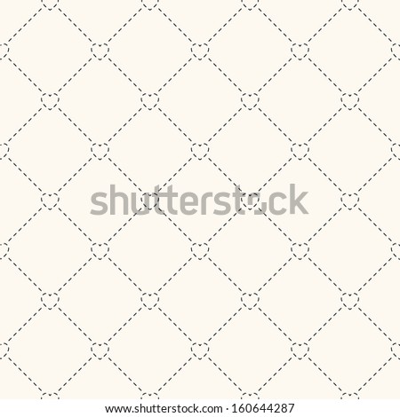 Vector seamless retro pattern, polka dot with hearts. Can be used for wallpaper, pattern fills, web page background,surface textures