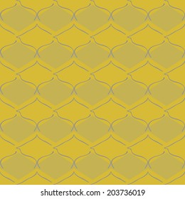 Vector seamless rhombus texture pattern. Endless background.