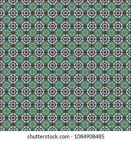 Vector seamless rhombus and tiles parquet texture in black, blue and gray colors (chevron various).