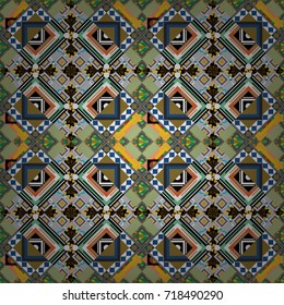 Vector seamless rhombus and tiles parquet texture in white, neutral and black colors (chevron various).